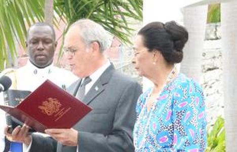 Bahamas Cabinet Ministers Sworn In
